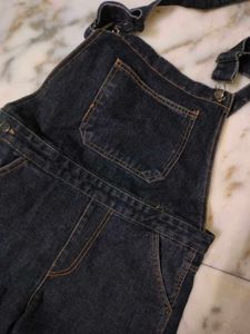 Denim Short Overalls