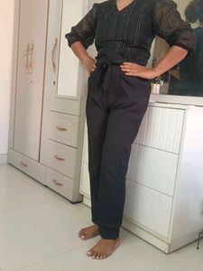 Stylish Black Co-ord Set
