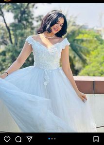 Corset Style Fluffy  Wedding Bridal Goen