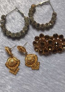 pack of 3 earrings