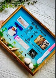 Personalized Baby Footprint Photo Frame