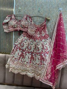 Stunning Embroidered Lehenga Choli Set