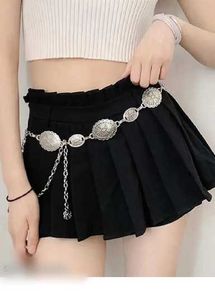 Chic Chain Belt with Oval Charms