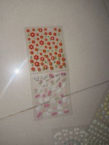 Cute Flower Nail Art Decorations