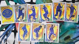 Topps 2012 Cricket Attax set