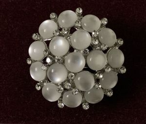 Luminous Pearl Bloom Statement Ring