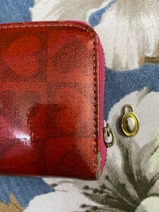 Pink Hearts Women Purse