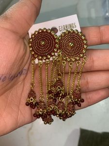Combo Jhoomka And Earring