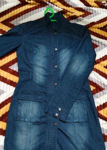 Denim Long Jacket