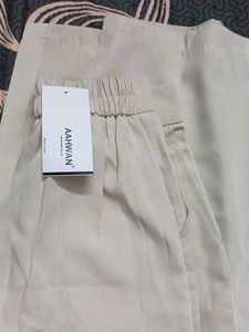 beige formal pants