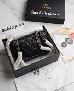 Chanel Quilted Charm Sling Bag