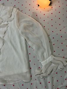 Chinese Ruffle top