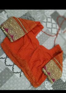 Stunning Orange &amp; Pink Lehenga Choli
