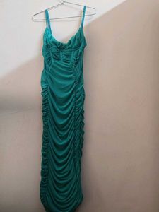 Stunning Ruched Bodycon Maxi Dress