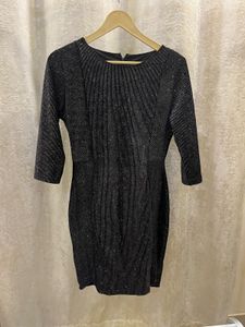 Sparkly Black Mini Dress