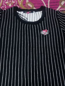 Black Long Woolen Top