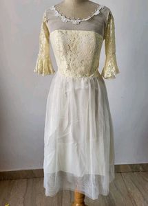 Elegant Lace Ethnic Gown. length 42