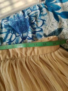 Heavy Net Lehnga Skirt For Women