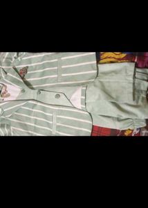 Striped Suit Set for