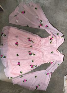 Beautiful pink dreamy mini dress