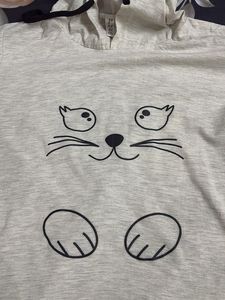 Cute Cat Graphic Top