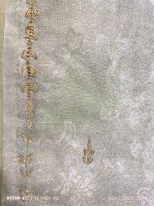 vintage zardosi hand work saree