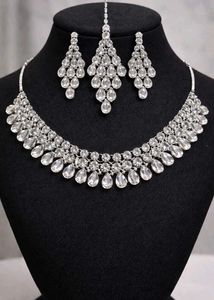 Sparkling Crystal Jewelry Set