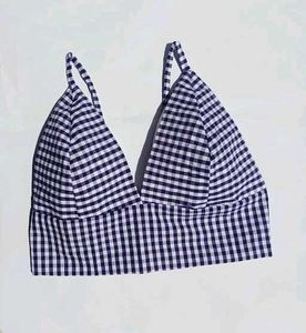 Gingham Crop Top