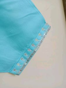 Sky Blue Kurti(Negotiable)