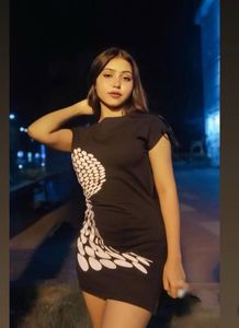 Black & White Mini Dress😍
