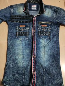 Men's Blue Denim Shirt / Jacket