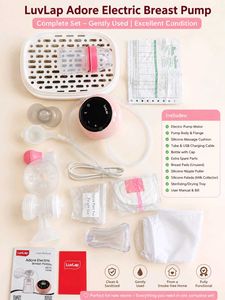 LuvLap Adore Electric Breast Pump - Complete Set