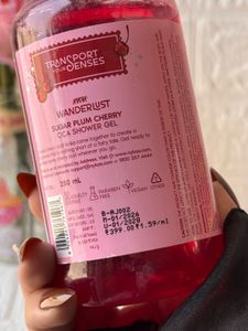 Nykaa Wanderlust Sugar Plum Cherry Shower Gel