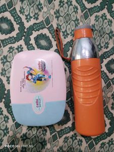 Cello Lunch Box &amp; Water Bottle Set