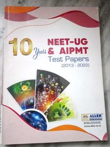 10 Years NEET-UG & AIPMT Test Papers