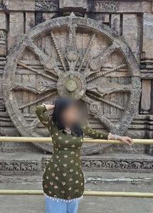 Olive Green Padded short kurti
