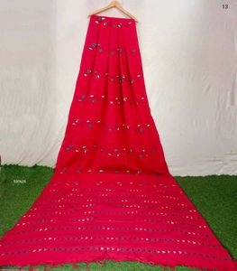 Elegant Hand Kantha Embroidered Saree