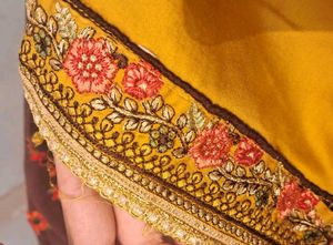 Elegant Mustard Yellow Kurta Set