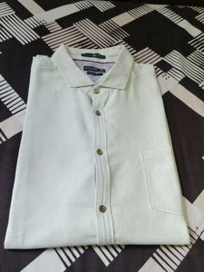 Jack Alberry Mint Green  Cotton Shirt (5XL)