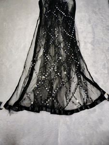 New Fancy Women Net Mirror Work Dupatta