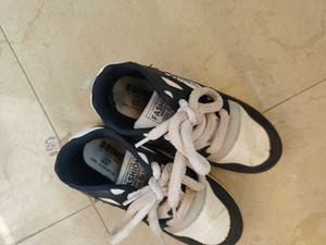 Stylish Navy &amp; White Sneakers