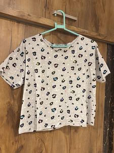 Leopard Print Tee