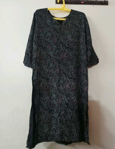 Elegant Paisley Print Kurta 🖤