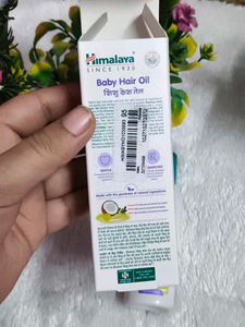 Himalaya Baby Hair Oil is a gentle, non-sticky her