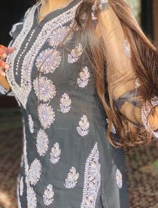 Lucknowi Sharara With Shirt