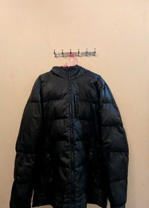 ADIDAS ORIGINALS Black Puffer Jacket