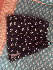 SHEIN Floral Print Mini Skirt