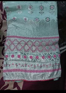 Unstitched Banarsi Suit