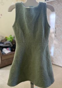 Cute sky blue Sleeveless Dress