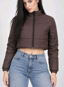 Cropped Puffer Jacket